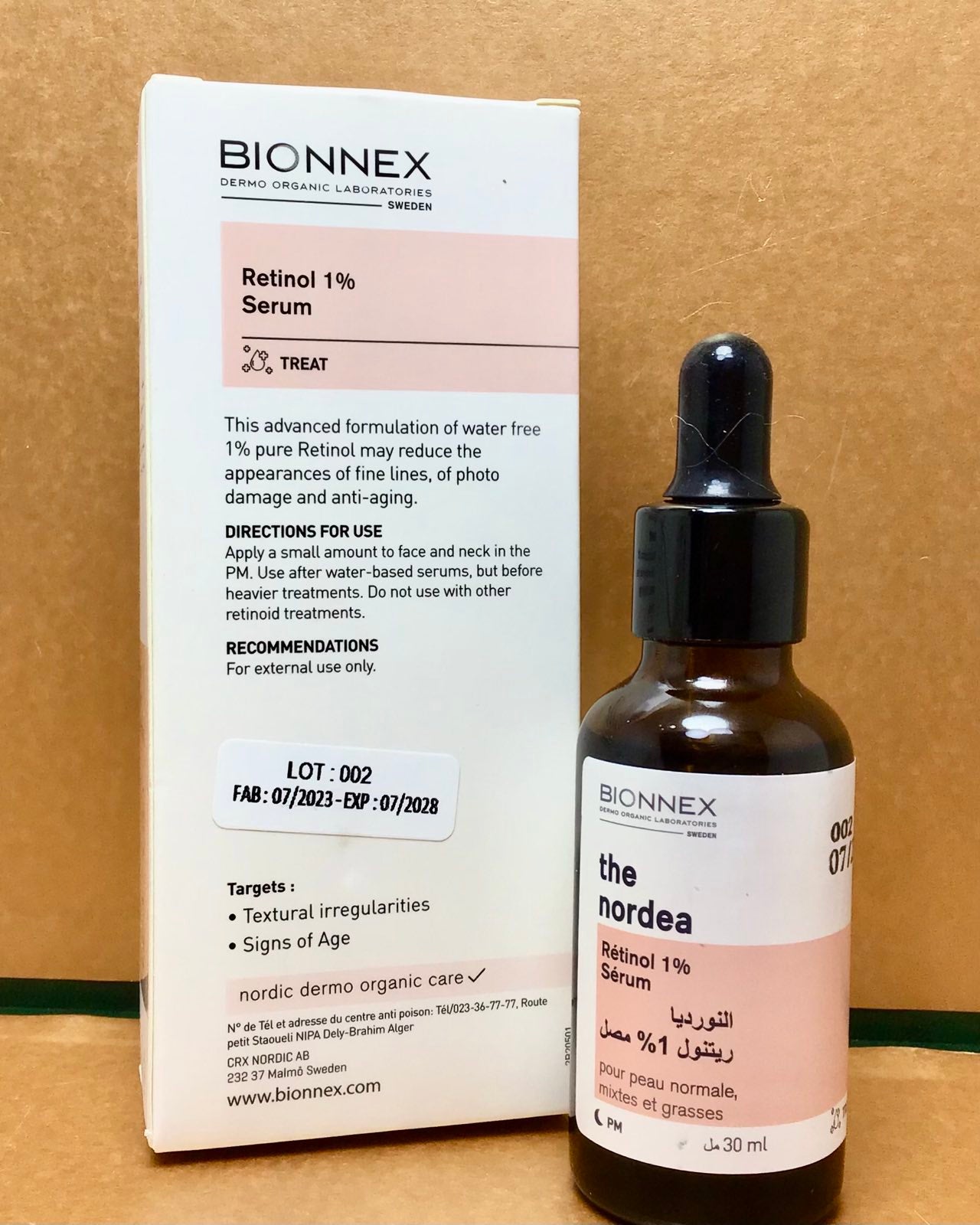 BIONNEX NORDEA RETINOL SERUM 30ML