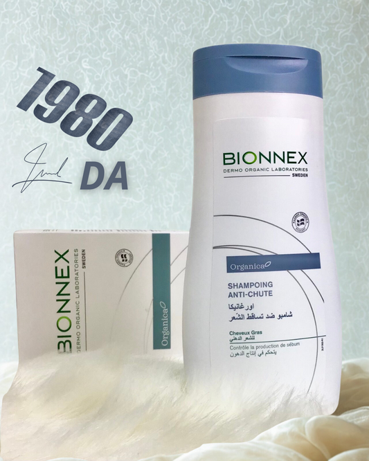 BIONNEX ORGANICA SHAMPOING ANTI-CHUTE CHEVEUX GRAS 300ML