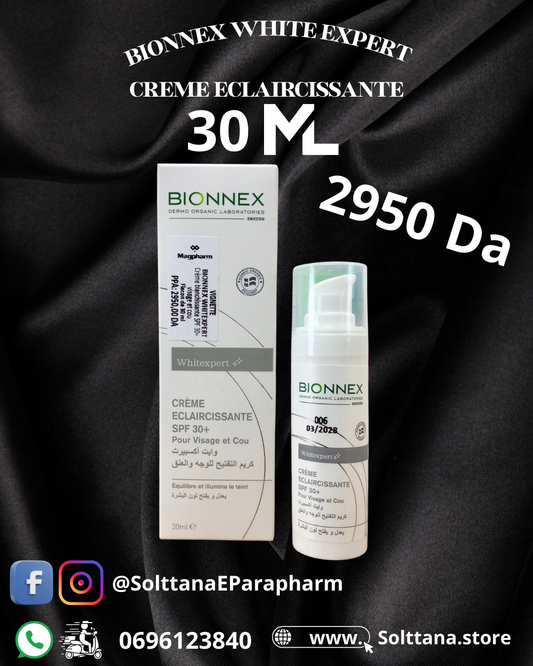 BIONNEX WHITE EXPERT CREME ECLAIRCISSANTE 30ML