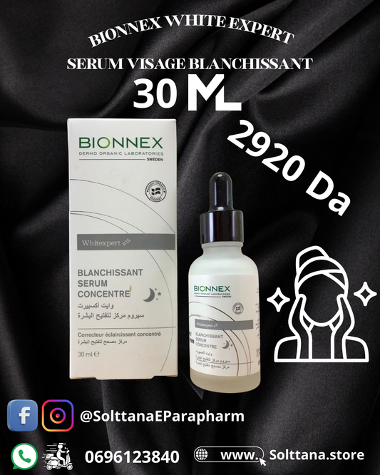 BIONNEX WHITE EXPERT SERUM VISAGE BLANCHISSANT 30ML